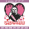 My love is Unstoppable Embroidery design, Michael Myers Embroidery, Embroidery File, halloween design, Digital download..jpg