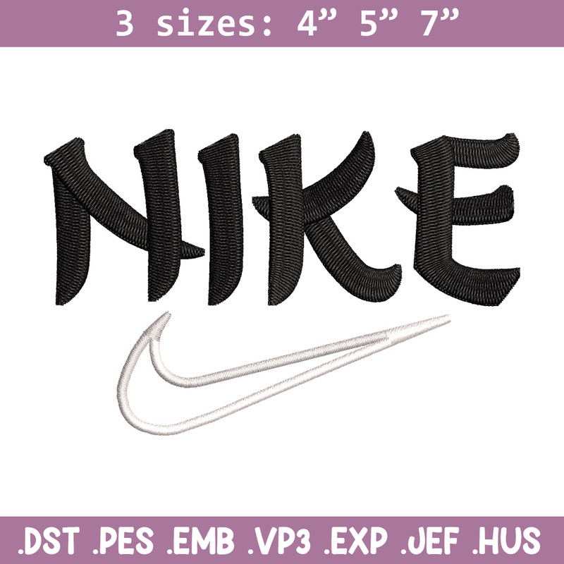 Nike black embroidery design, Nike embroidery, Nike design, Embroidery shirt, Embroidery file,Digital download.jpg