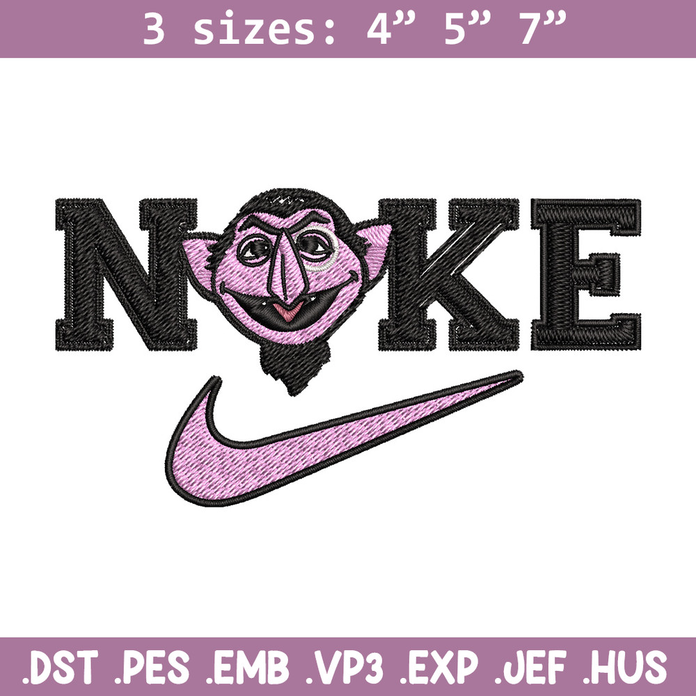 Nike purple cartoon Embroidery Design, Nike Embroidery, Brand Embroidery, Embroidery File, Logo shirt, Digital download.jpg
