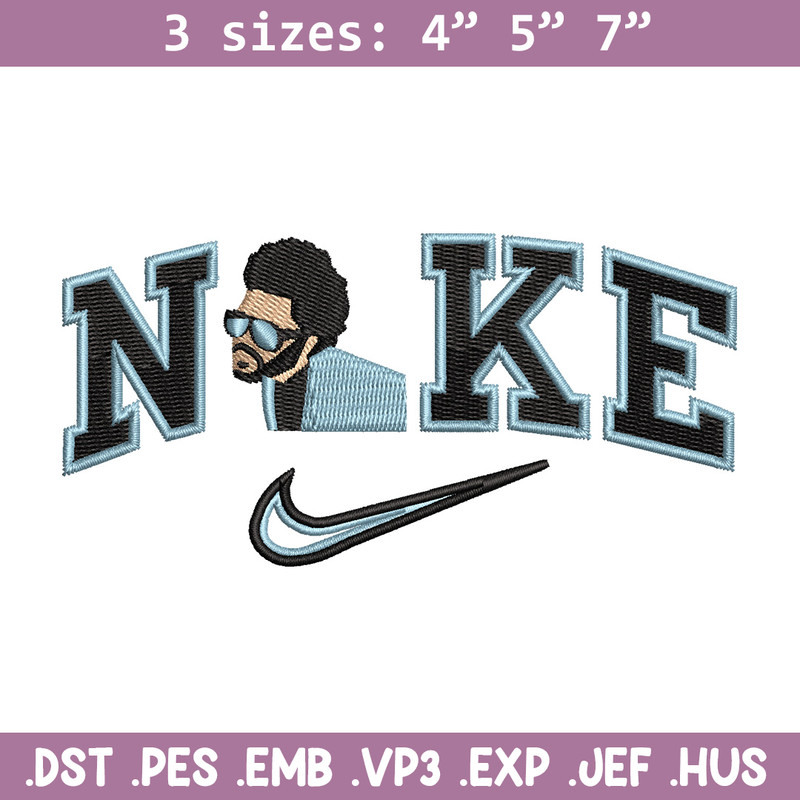 Nike weeknd embroidery design, The weeknd embroidery, Nike design, Embroidery shirt, Embroidery file, Digital download.jpg