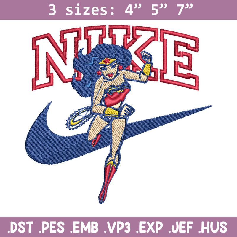 Nike wonder woman Embroidery Design, Brand Embroidery, Nike Embroidery, Embroidery File, Logo shirt,Digital download.jpg