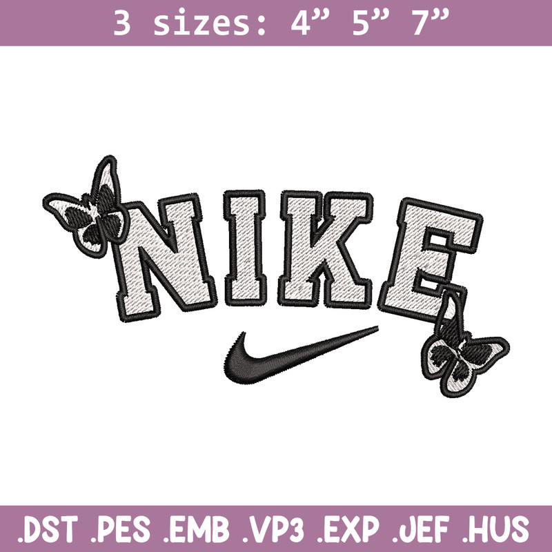Nike x butterfly embroidery design, Nike embroidery, Nike design,Embroidery shirt, Embroidery file, Digital download.jpg