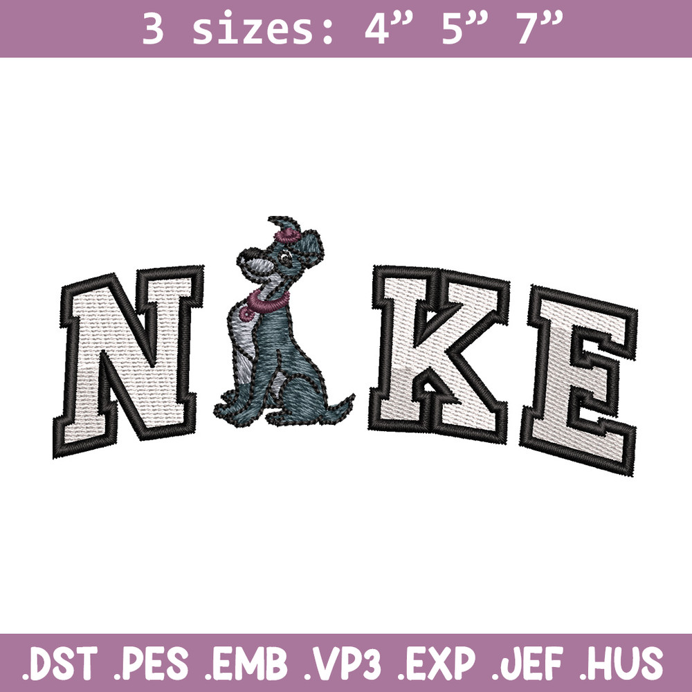 Nike x dog embroidery design, Dog embroidery, Nike design, Embroidery shirt, Embroidery file, Digital download.jpg