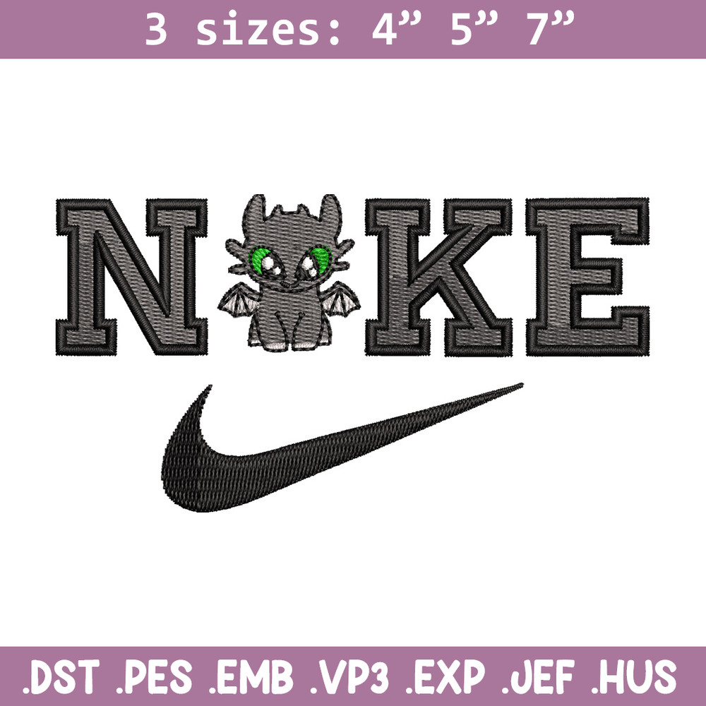 Nike x dragon embroidery design, Dragon embroidery, Nike design, Embroidery shirt, Embroidery file, Digital download.jpg