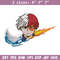 Nike x Todoroki embroidery design, My hero academia embroidery, Nike design, anime design, anime shirt, Digital download.jpg