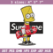 Simpson Supreme Embroidery design, Simpson Embroidery, cartoon design, Embroidery File, logo shirt, Digital download..jpg