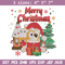 Bingo merry chrismas Embroidery Design,Bluey Embroidery, Embroidery File, Chrismas Embroidery, Digital download.jpg
