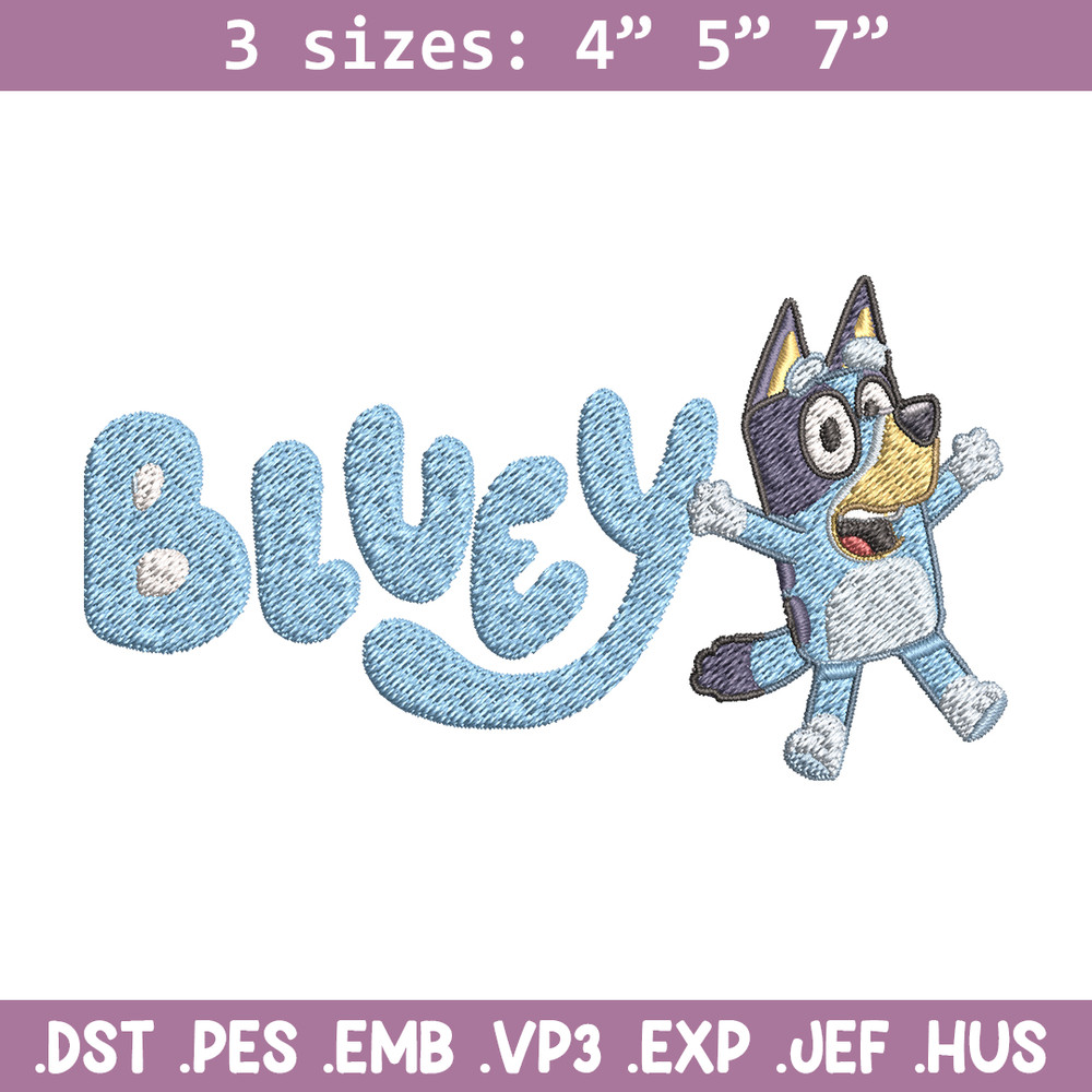 Bluey cartoon Embroidery, Bluey Cartoon Embroidery, cartoon Embroidery, Embroidery File, cartoon shirt, digital download.jpg