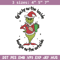 Grinchy Embroidery Design, Grinch Embroidery, Embroidery File, Chrismas Embroidery, Anime shirt, Digital download..jpg