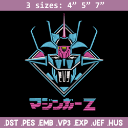 gundam logo embroidery design, gundam embroidery, embroidery file, anime embroidery, anime shirt, digital download