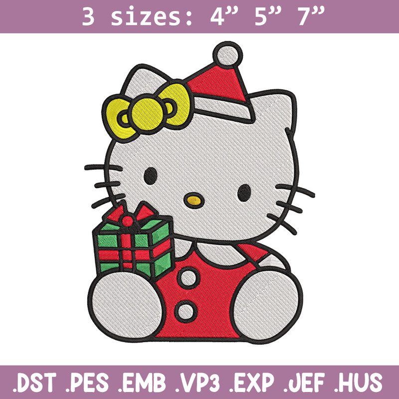 Hello kitty chrismas Embroidery Design,Kitty Embroidery,Embroidery File, Anime Embroidery, Anime shirt, Digital download.jpg
