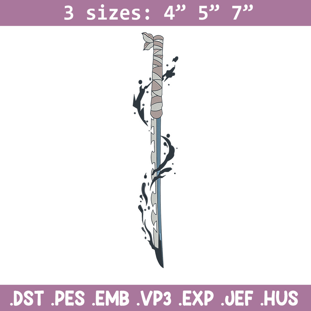 Inosuke sword Embroidery Design, Demon slayer Embroidery, Embroidery File, Anime Embroidery,Anime shirt,Digital download.jpg