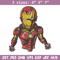 Iron man chibi Embroidery Design, Marvel Embroidery, Embroidery File, Anime Embroidery, Anime shirt, Digital download.jpg