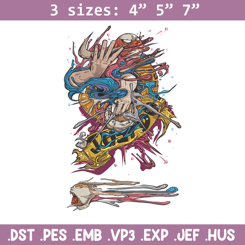 Just do it Embroidery Design, Just do it Embroidery, Embroidery File, Anime Embroidery, Anime shirt, Digital download.jpg