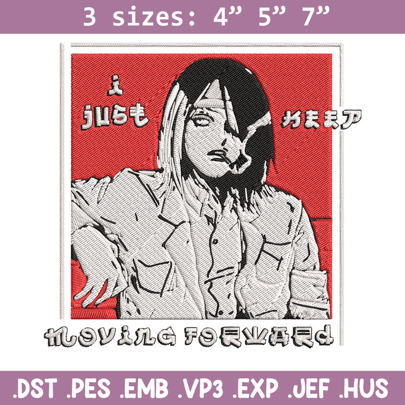 Levi poster Embroidery Design, Aot Embroidery,Embroidery File, Anime Embroidery, Anime shirt, Digital download.jpg