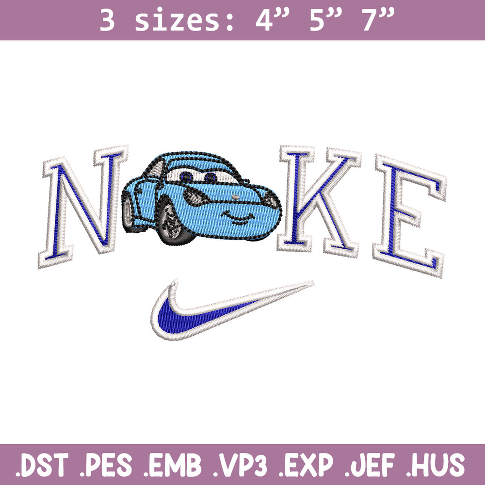 Nike blue mcqueen embroidery design, Mcqueen embroidery, Nike design, Embroidery shirt, Embroidery file,Digital download.jpg