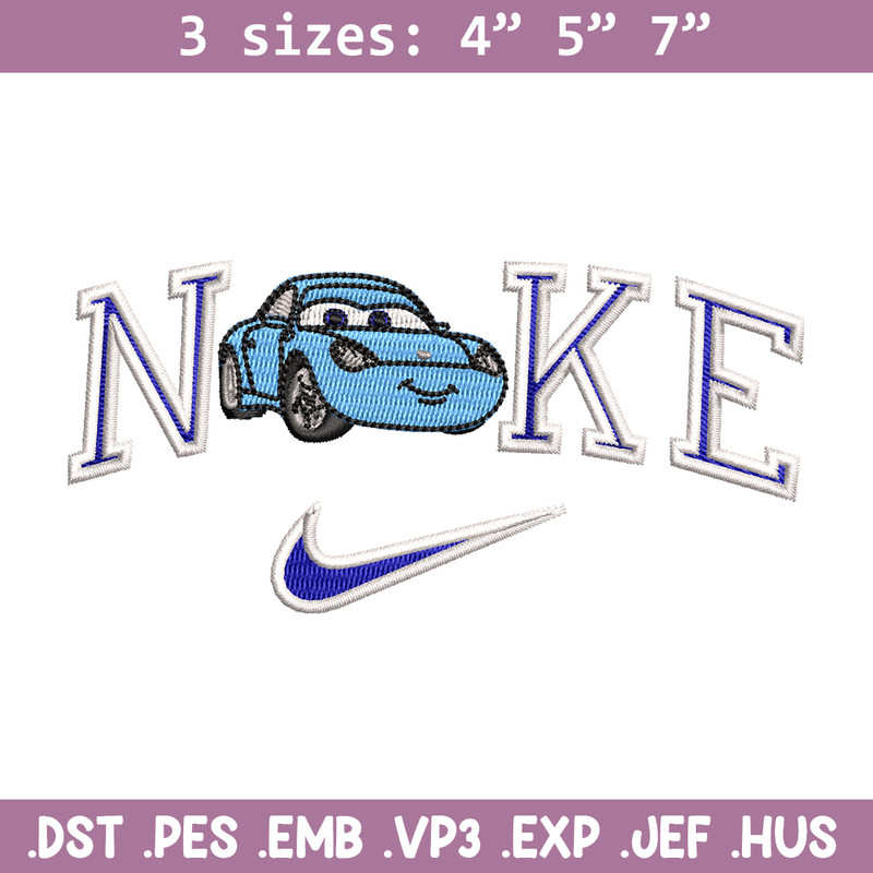 Nike blue mcqueen embroidery design, Mcqueen embroidery, Nike design, Embroidery shirt, Embroidery file,Digital download.jpg