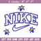 Nike flower embroidery design, Flower embroidery, Nike design, Embroidery shirt, Embroidery file, Digital download.jpg