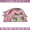 Sakura Peeker Embroidery Design, Naruto Embroidery, Embroidery File, Anime Embroidery, Anime shirt, Digital download.jpg