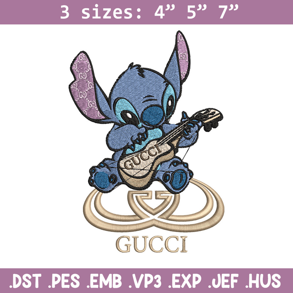 Stitch gucci Embroidery Design, Gucci Embroidery, Embroidery File, Logo shirt, Sport Embroidery, Digital download.jpg