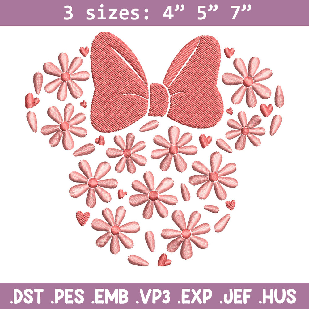 Strawberry Minnie Mouse Embroidery Design, Disney Embroidery, cartoon shirt, Embroidery File, Digital download..jpg