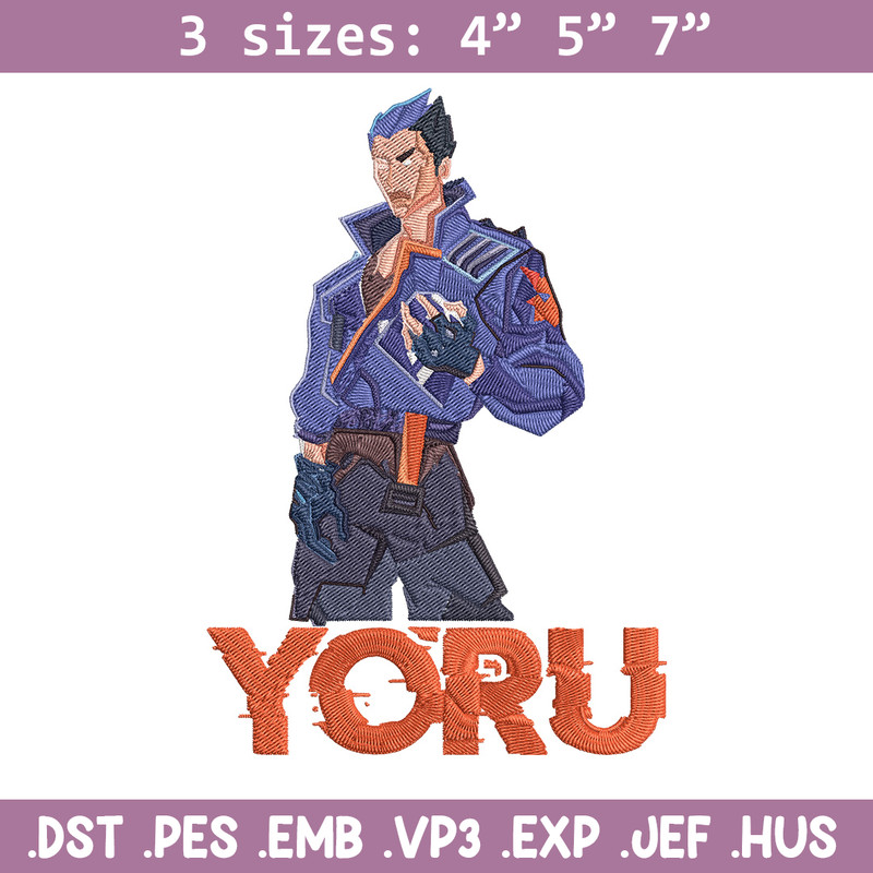 Yoru poster Embroidery Design, Valorant Embroidery,Embroidery File,Anime Embroidery,Anime shirt,Digital download.jpg
