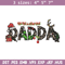 You're One Mean Dadda Grinch Christmas Embroidery design, Grinch Christmas Embroidery, Grinch design, Digital download..jpg