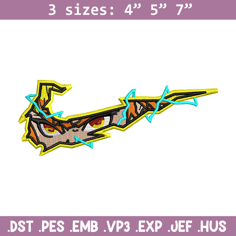 Zenitsu Eyes nike embroidery design, Kimetsu no Yaiba embroidery, nike design, anime shirt, digital download.jpg