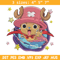Chopper cute Embroidery Design,One piece Embroidery, Embroidery File, Anime Embroidery, Anime shirt, Digital download.jpg