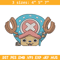 Chopper Peeker Embroidery Design, One piece Embroidery, Embroidery File, Anime Embroidery, Anime shirt, Digital download.jpg