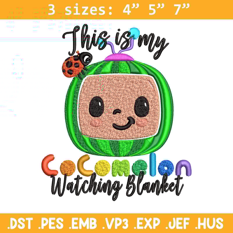 Cocomelon Logo Embroidery design, Cocomelon Embroidery, logo design, Embroidery File, logo shirt, Digital download..jpg