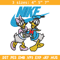 Daisy and Donald duck Nike Embroidery design, Cartoon Embroidery, Nike design, Embroidery file, Instant download.jpg