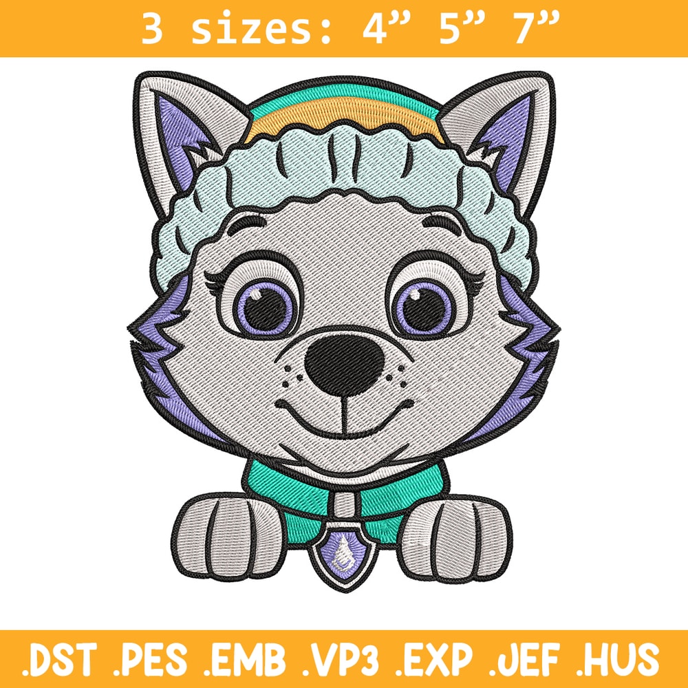 Everest Dog Embroidery Design, Paw Patrol Embroidery, Embroidery File,Anime Embroidery, Anime shirt,Digital download..jpg