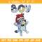 Bluey boy Embroidery Design, Bluey Embroidery, Embroidery File, Chrismas Embroidery, Anime shirt, Digital download.jpg