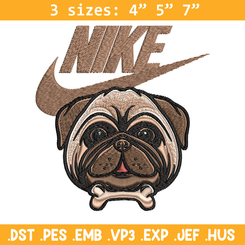 Bulldog Nike Embroidery design, Bulldog logo Embroidery, Nike design, Embroidery file, logo shirt, Instant download..jpg