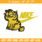 Garfield Nike Embroidery design, cartoon Embroidery, Nike design, Embroidery file, cartoon shirt, Instant download..jpg