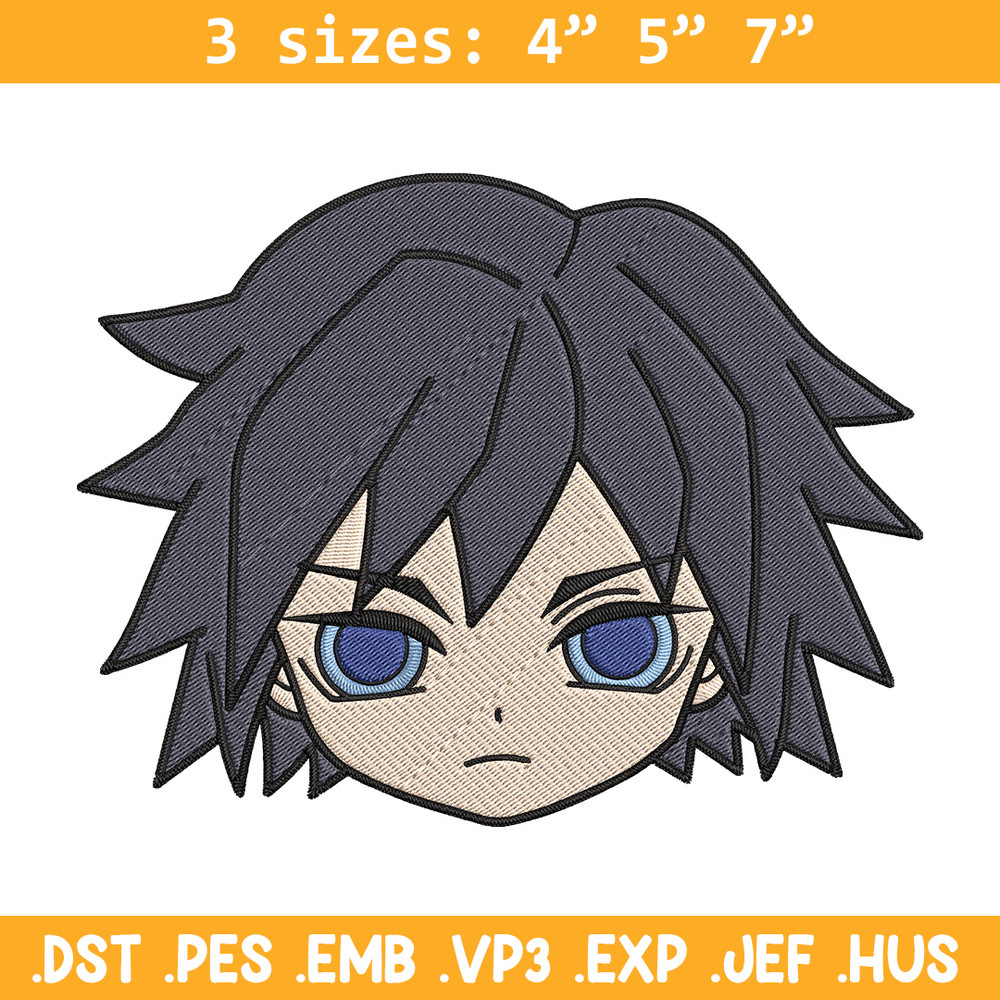 Giyuu chibi Embroidery Design,Demon slayer Embroidery,Embroidery File,Anime Embroidery,Anime shirt, Digital download.jpg