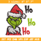 Ho Ho Ho The Grinch Embroidery design, Grinch Embroidery, logo design, Embroidery File, logo shirt, Instant download.jpg