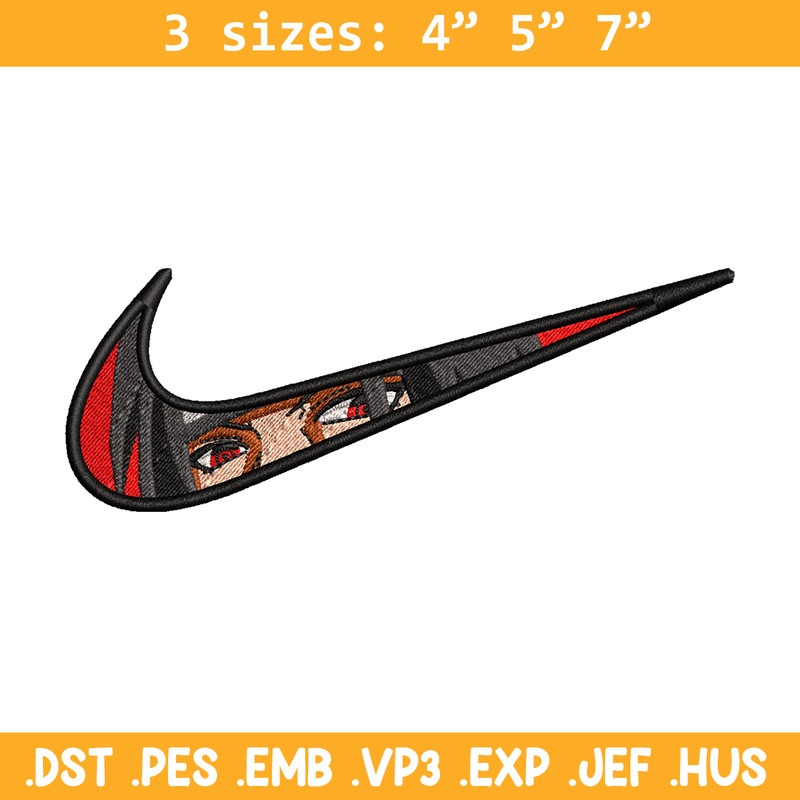 Itachi eyes nike embroidery design, Naruto embroidery, nike design, anime design, anime shirt, Digital download.jpg