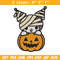 Kuromi Mummy Embroidery design, Halloween Embroidery, Embroidery File, cartoon design, logo shirt, Digital download..jpg
