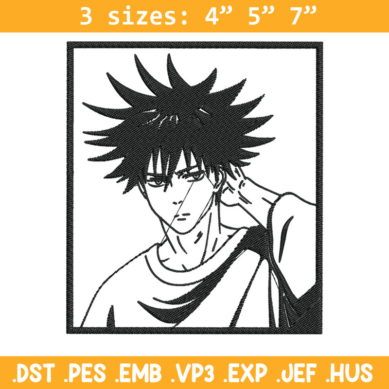 Megumi box Embroidery Design, Jujutsu Embroidery, Embroidery File, Anime Embroidery, Anime shirt, Digital download.jpg