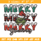 Merry Grinch logo Embroidery design, Grinch Christmas Embroidery, Grinch design, Embroidery File, Digital download..jpg