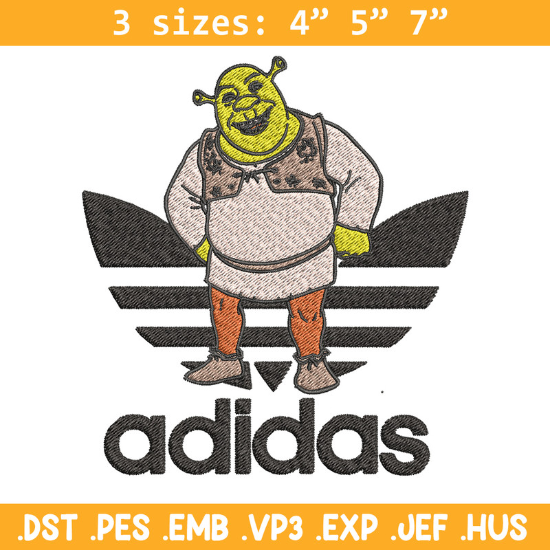 Monster adidas Embroidery Design, Adidas Embroidery, Embroidery File, Brand Embroidery, Logo shirt, Digital download.jpg