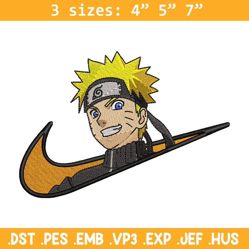 Naruto smile Nike embroidery design, Naruto embroidery, Nike design, anime design, anime shirt, Digital download.jpg