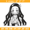 Nezuko Kamado Embroidery Design,Demon slayer Embroidery,Embroidery File,Anime Embroidery,Anime shirt, Digital download.jpg