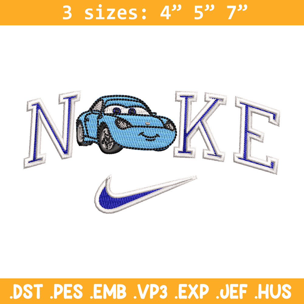 Nike blue mcqueen embroidery design, Mcqueen embroidery, Nike design, Embroidery shirt, Embroidery file,Digital download.jpg