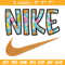 Nike flower embroidery design, Flower embroidery, Nike design, Embroidery shirt, Embroidery file,Digital download.jpg