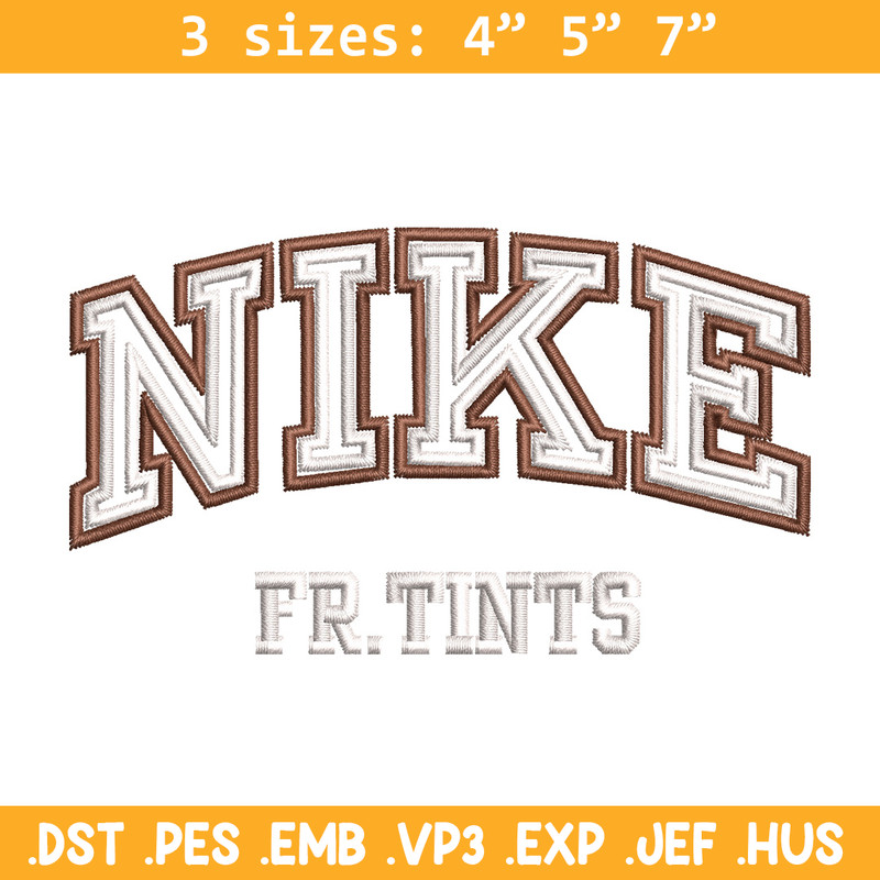 Nike fr tints embroidery design, Nike embroidery, Nike design, Embroidery shirt, Embroidery file,Digital download.jpg