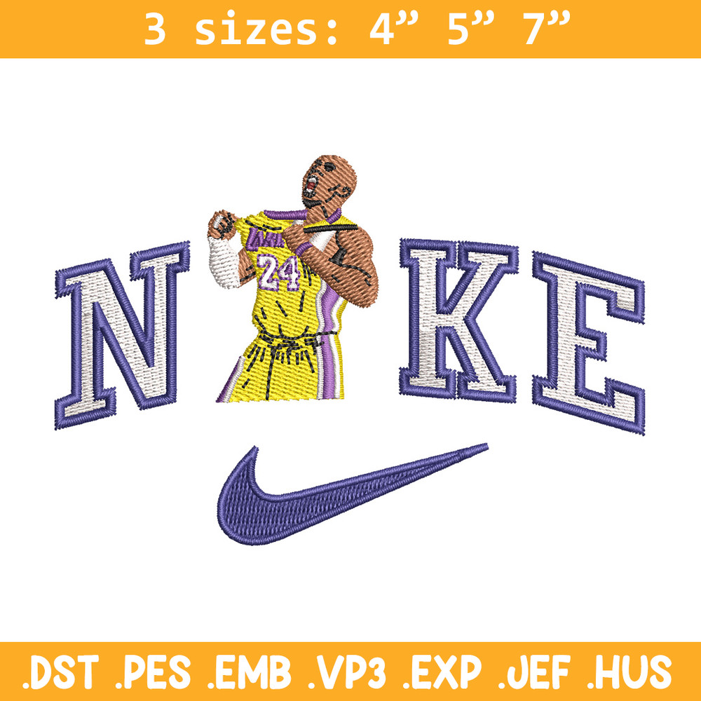 Nike player embroidery design, Basketball embroidery, Nike design,Embroidery file,Embroidery shirt,Digital download.jpg