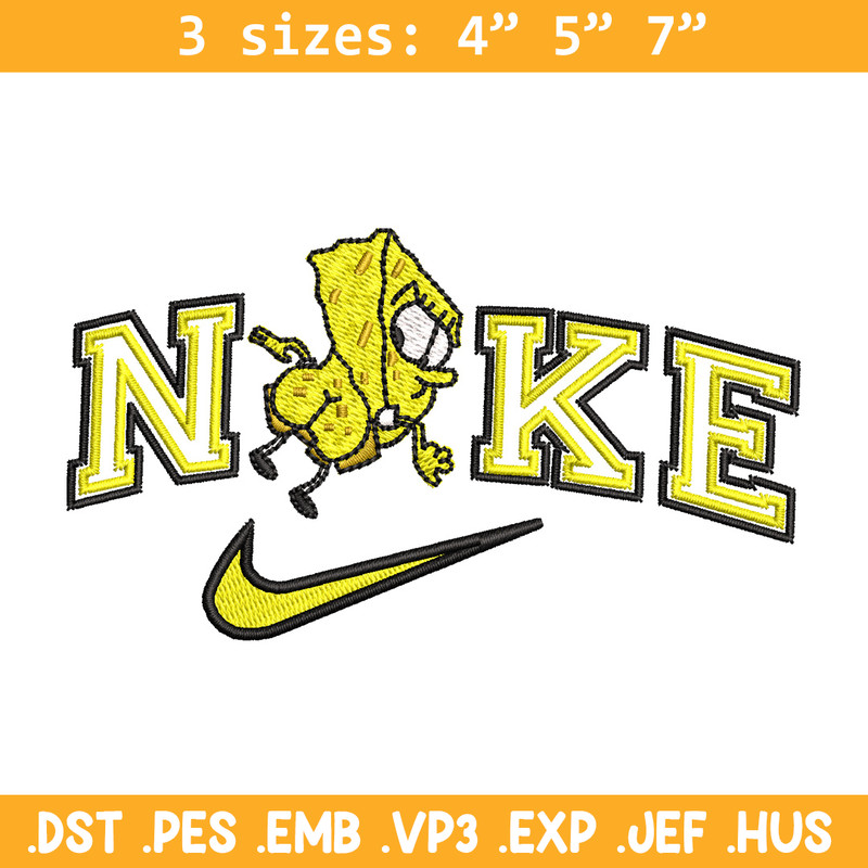 Nike spongebob embroidery design, Spongebob embroidery, Nike design, Embroidery shirt, Embroidery file, Digital download.jpg